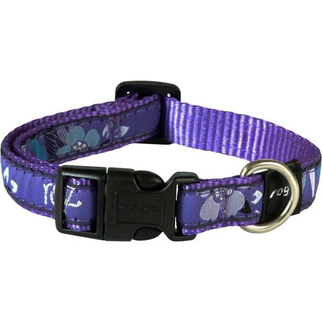 Hundhalsband Finklänning, medium, 16 mm, Purple Forest Design, Rogz