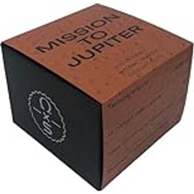 Swatch Moonswatch Omega x Mission to Jupiter Bioceramic Struzzo Armbandsur Klocka, Beige och orange, Modern