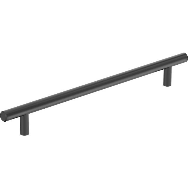 Amerock Bar Pulls 8-13/16 inch (224mm) Center-to-Center Matte Black Cabinet Pull  BP40521MB