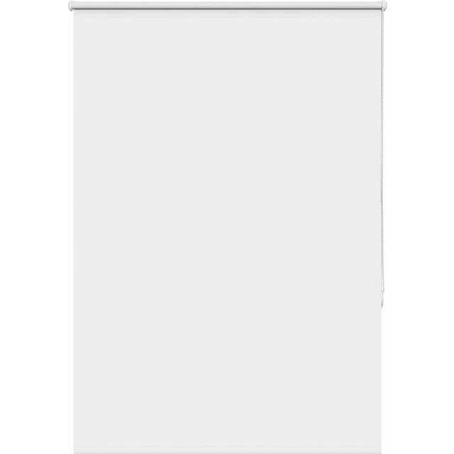 vidaXL Roller Blind Blackout Off White 90x150 cm Fabric Width 85.7 cm Polyester