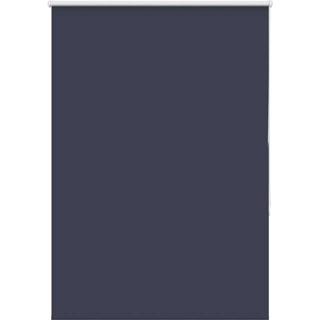 vidaXL Roller Blind Blackout Marine 110x175 cm Fabric Width 105.7 cm Polyester - Blue