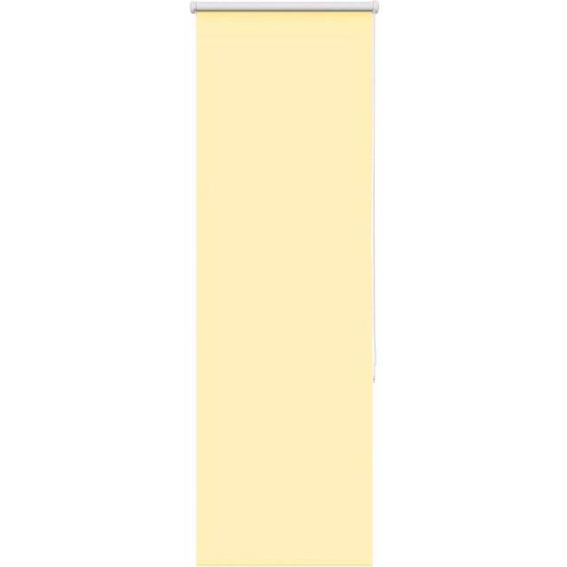 vidaXL Roller Blind Blackout Yellow 40x150 cm Fabric Width 35.7 cm Polyester