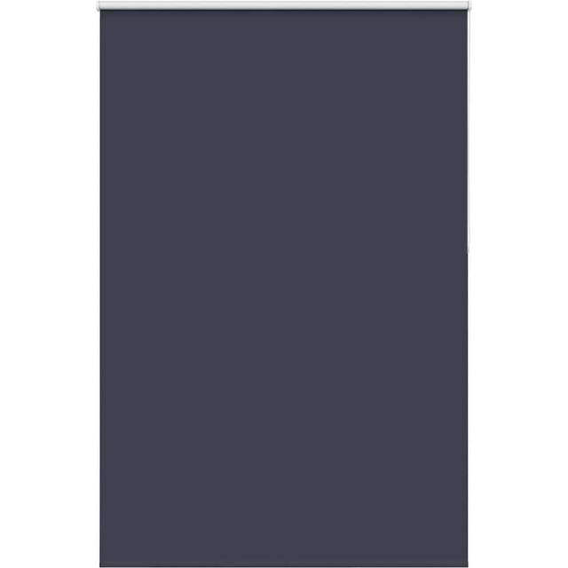vidaXL Roller Blind Blackout Marine 165x230 cm Fabric Width 161.6 cm Polyester - Blue