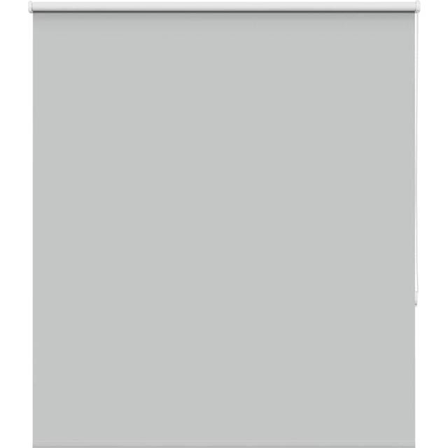 vidaXL Roller Blind Blackout Light Grey 135x175 cm Fabric Width 131.6 cm Polyester
