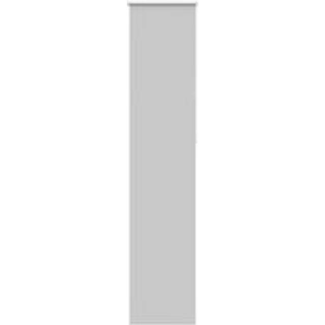 Roller Blind Blackout Light Grey 45x230 cm Fabric Width 40.7 cm Polyester Vidaxl