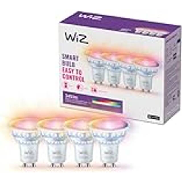 WiZ Smart LED Glass Bulb, Smart Connected WiFi Works with Alexa, Google Assistant & HomeKit, Dynamic Scenes on App, Bedroom, Kitchen, TV, Party, 4