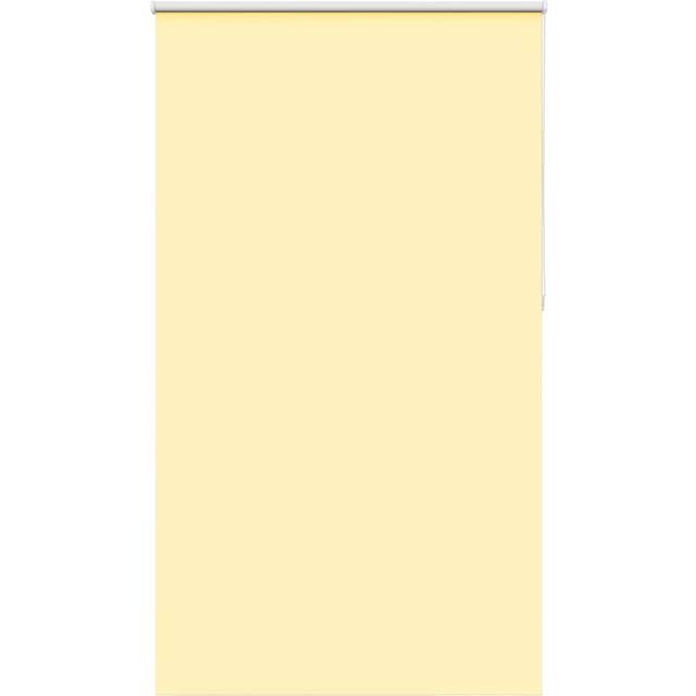 vidaXL Roller Blind Blackout Yellow 135x230 cm Fabric Width 131.6 cm Polyester