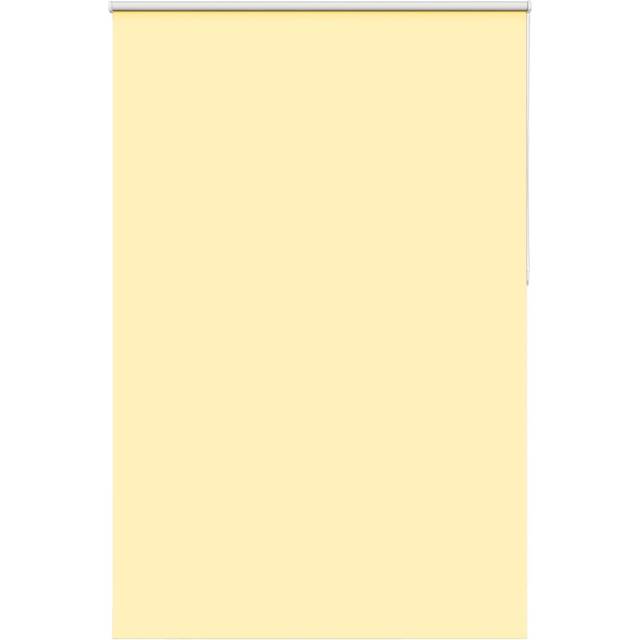 vidaXL Roller Blind Blackout Yellow 155x230 cm Fabric Width 151.6 cm Polyester