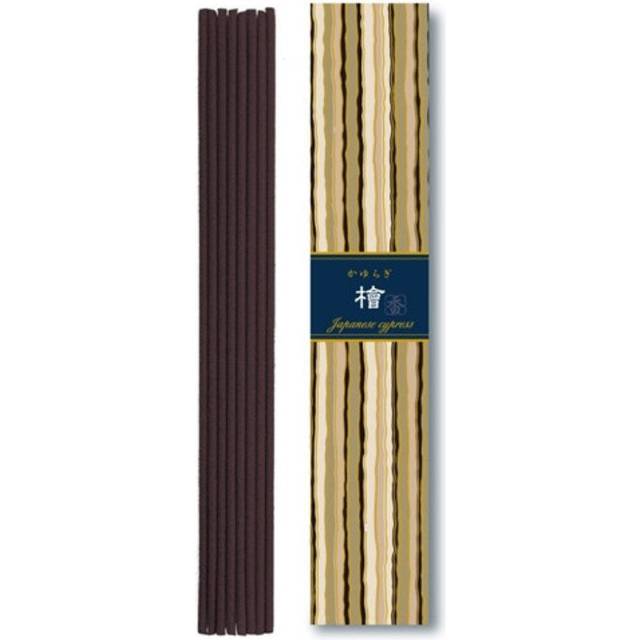 Nippon Kodo Kayuragi Hinoki 40 Comes with Incense Single 40 Pieces Sticks, Pieces, Stand, Item, White, (x 1) vit