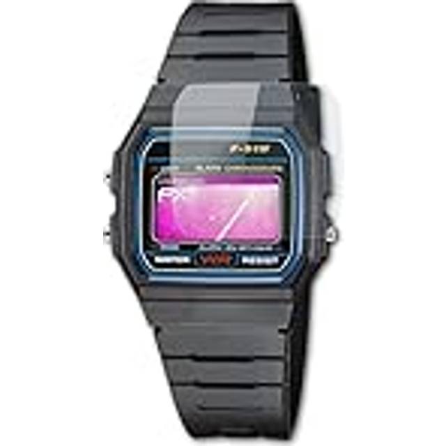 Atfolix glass protector for casio f-91w-1yef 9h hybrid-glass