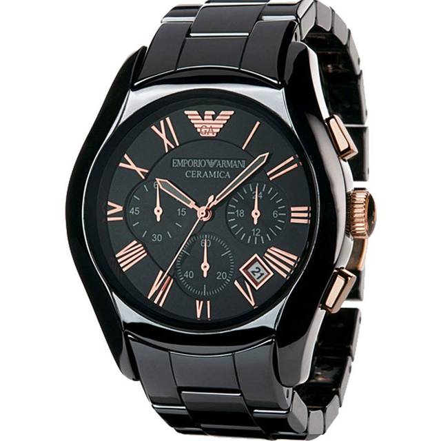 WATCH MAN AR1410 EMPORIO ARMANI - Black