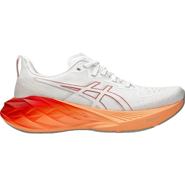 Asics NOVABLAST 4 Sneakers för män, 49 EU, Vit månrock, 49 EU