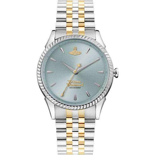 Vivienne Westwood Seymour 38mm Stainless Steel and Yellow Gold Tone Ladies Watch