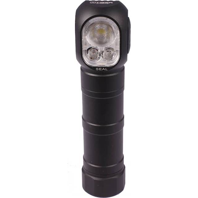 SEAL Multilampa 1200 Lumen Vit/Röd/Grön LED - SVART (ONE SIZE)
