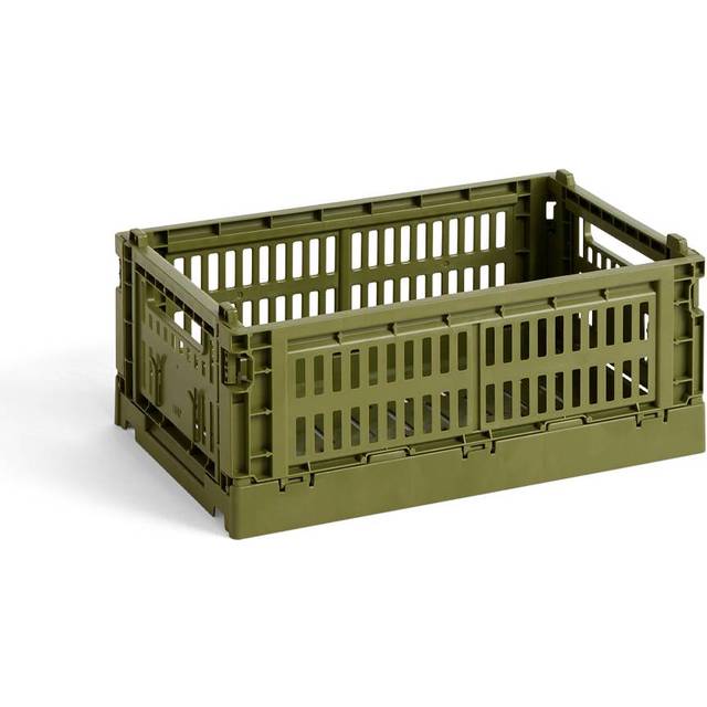 Hay - Colour Crate Förvaringslåda S 17x26,5 Cm - Olivgrön