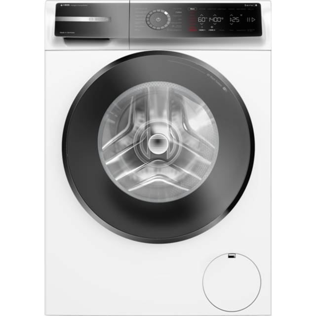 Bosch Serie | 8 WGB244A0SN - Vaskemaskine - Wi-Fi - højde: 85 cm - frontbetjening - 70 liter - 9 kg - 1400 rpm - hvid