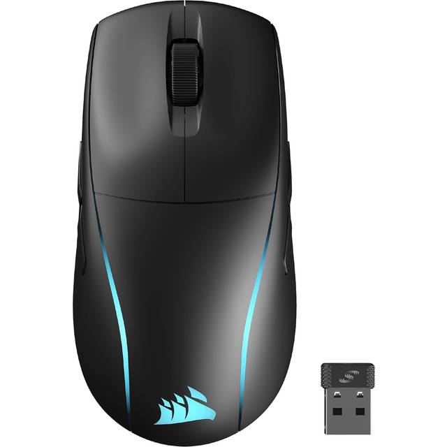 Corsair M75 RGB trådlös gamingmus (svart)