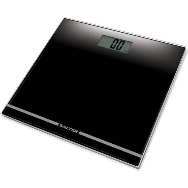 Salter Large Display Digital Bathroom  Scales - Black