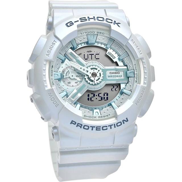 Casio G-Shock Analog Digital Bio-Based Resin Strap Blue Dial Quartz GMA-S110ST-2A 200M Women&#39;s Watch