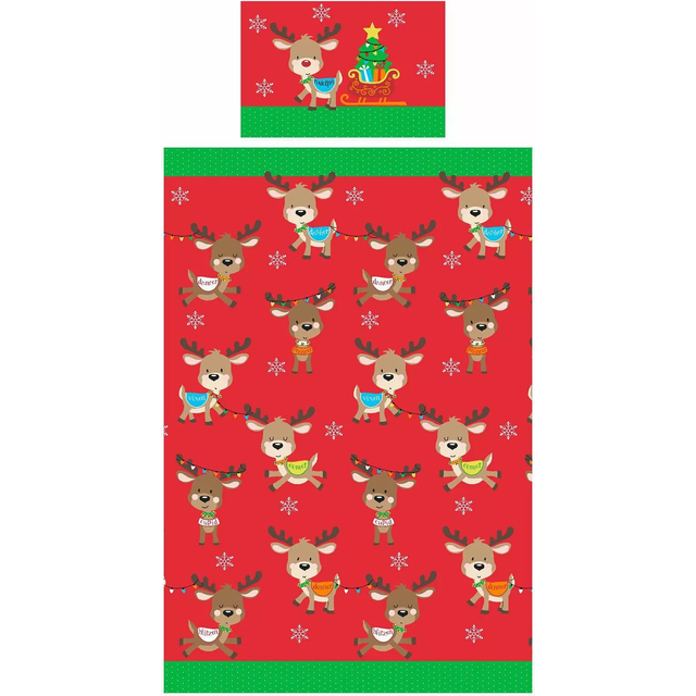 Rudolph & Friends Duvet Cover Single