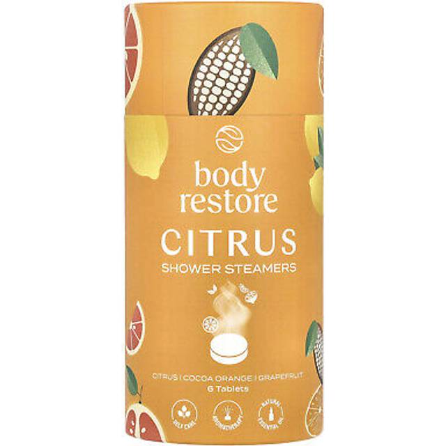 Body Restore Citrus dufttabletter til brusebad 6 stk. - 6 stk.