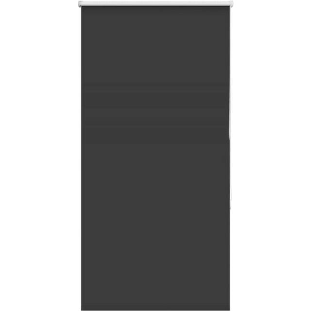 vidaXL Roller Blind Blackout Black 70x175 cm Fabric Width 65.7 cm Polyester