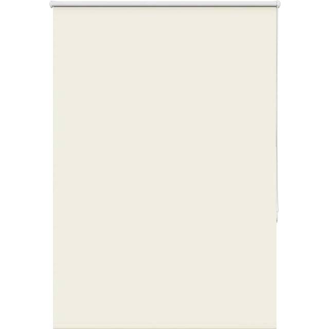 vidaXL Roller Blind Blackout Off White 95x175 cm Fabric Width 90.7 cm Polyester