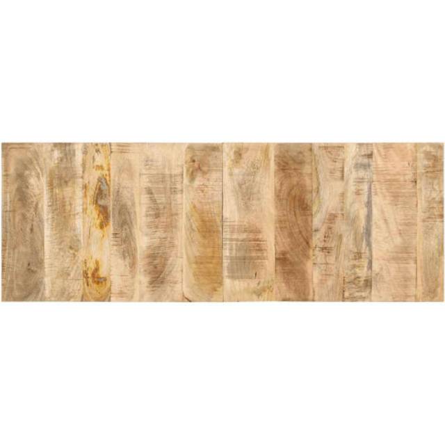 (Solid rough mango wood, 140 x 1.5 x 50 cm) vidaXL Headboard Multicolour 140 cm Solid Wood Reclaimed bed headboard