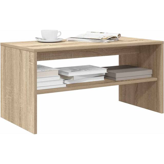 vidaXL TV Cabinet Sonoma Oak 80x40x40 cm Engineered Wood - Brown