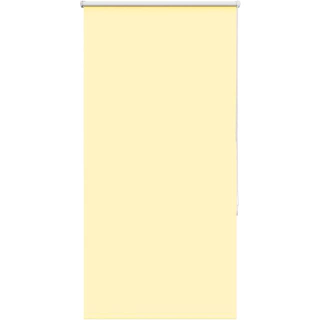 vidaXL Roller Blind Blackout Yellow 75x150 cm Fabric Width 70.7 cm Polyester