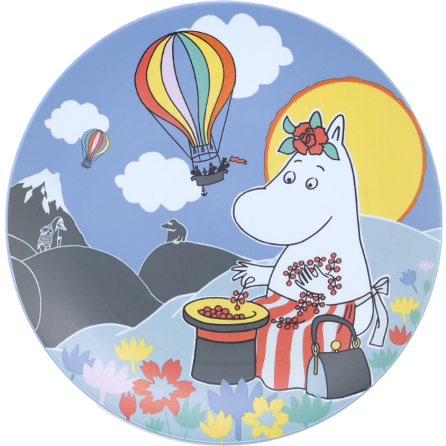 Mumin Festligheter Flat tallrik