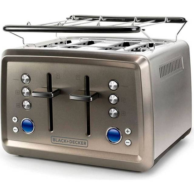 Black+Decker BXTO1960E Brödrost, 1960, rostfritt stål