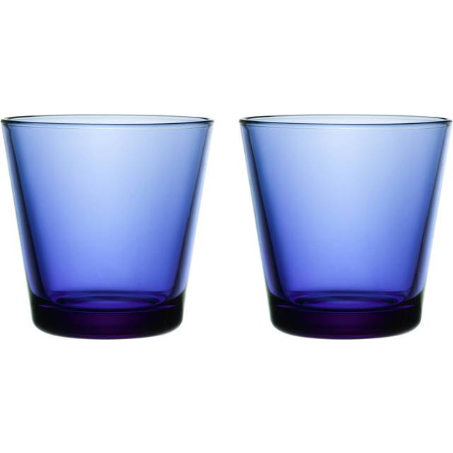 Kartio glas 21 cl 2-pack, ultramarinblå - Marinblå