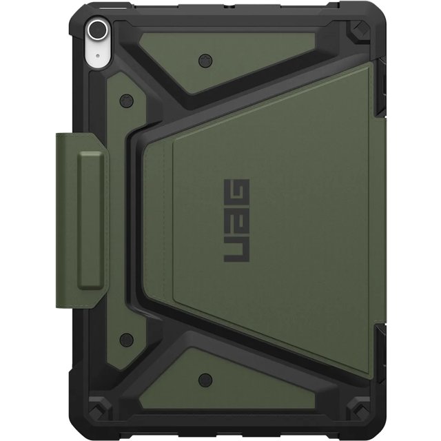 "URBAN ARMOR GEAR UAG Designed for iPad Air 11"""" Case (6th Gen 2024 M2) A2902  A2903  A2904 Rugged Auto Sleep/Wake Folio Cover with Pencil Ho"