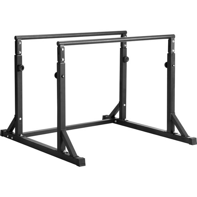 VEVOR Dip-Stange, Schwerlast-Dip-St&#xE4;nderstation Einstellbar 363 kg, Fitness-Workout-Dip-Bar-Station Stabilisator Parallette Liegest&#xFC;tzst&#xE4;nder, Parallelbarren f&#xFC;r Krafttraining im Heim-Fitnessstudio