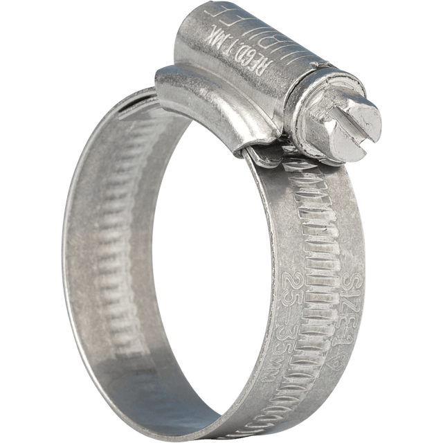 Jubilee Zinc Plated Hose Clip 32mm - 45mm Pack of 1