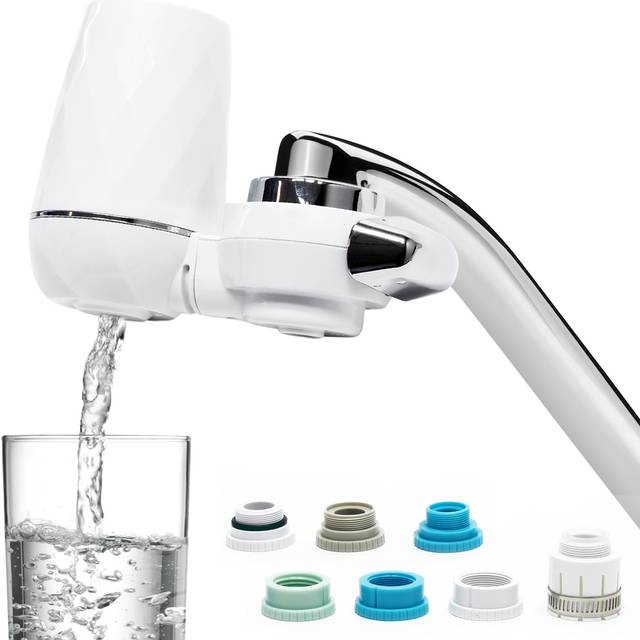 On Tap Water Filter for Tap Water with 9 Filter Layers, 120l/h