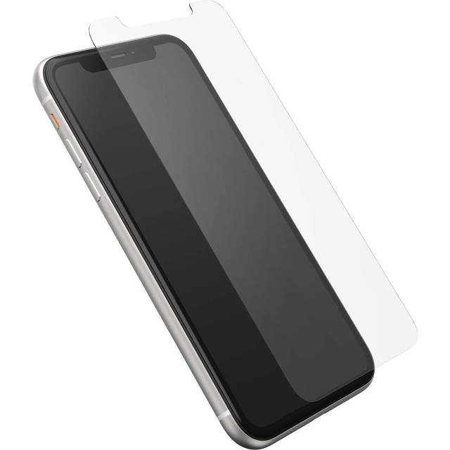 OtterBox Alpha Glass skärmskydd för iPhone 11 / iPhone XR, härdat glas, x2 repskydd