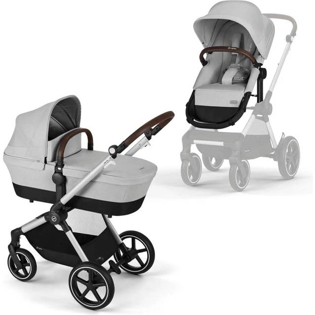 Cybex Eos Lux Duovagn (Silver/Lava Grey)