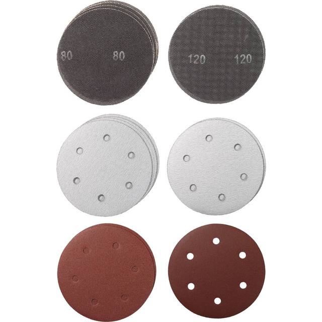 Einhell 15 Piece Drywall Sanding Disc Set 225mm 225mm Assorted Pack of 15
