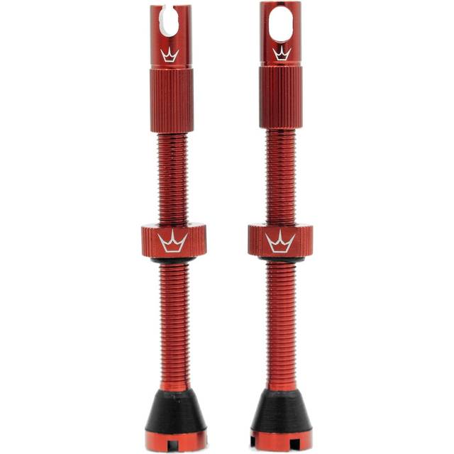 Peatys x ChrisKing Tubeless Ventiler 60mm Röd