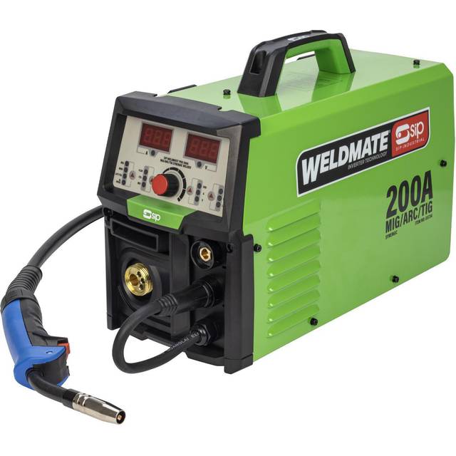SIP 05734 WELDMATE® PRO 200A MIG/ARC/TIG Synergic Welder