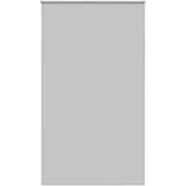 vidaXL Rullgardin mörkläggning ljusgrå 130x210 cm tyg bredd 126,6 cm