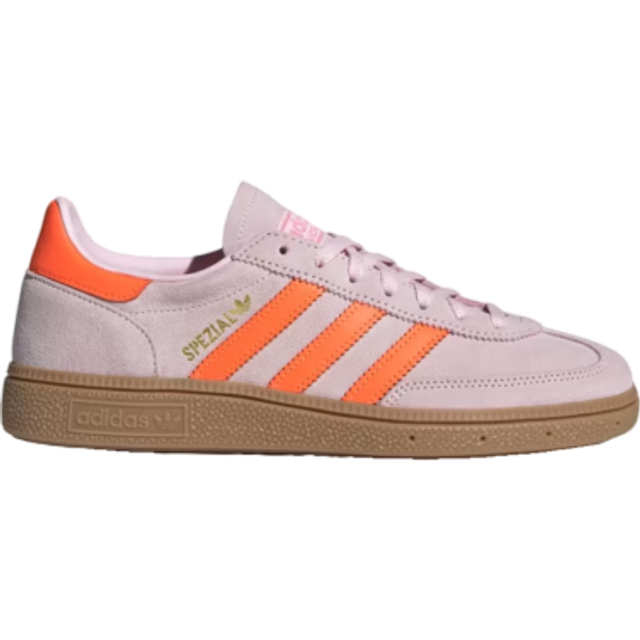 adidas Handball Spezial - Women's - Clear Pink Solar Orange, 36 (36)