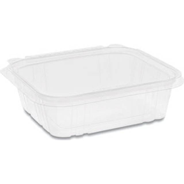 Pactiv PCTTEHL7X624 24 oz Hinged Lid Deli Container, Clear - 231 Count