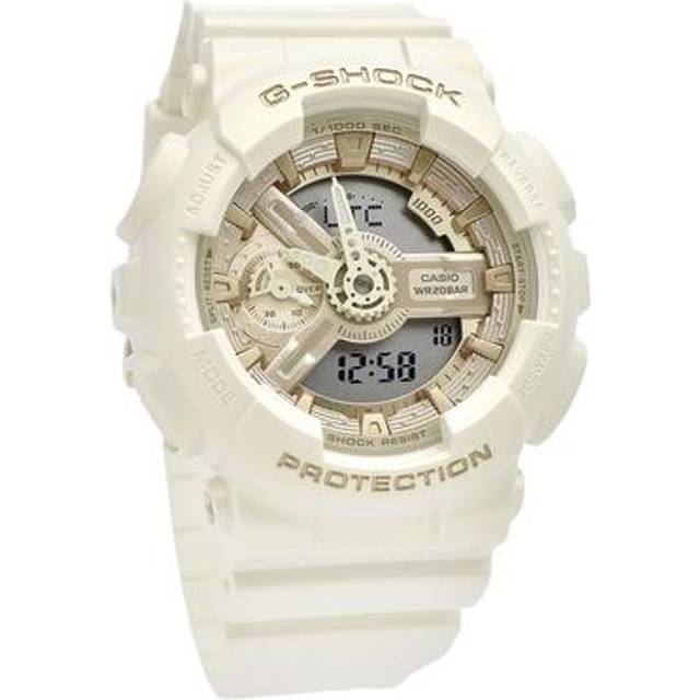 Casio G-Shock Analog Digital Bio-Based Resin Single Tone Dial Quartz GMA-S110ST-7A 200M Women&#39;s Watch