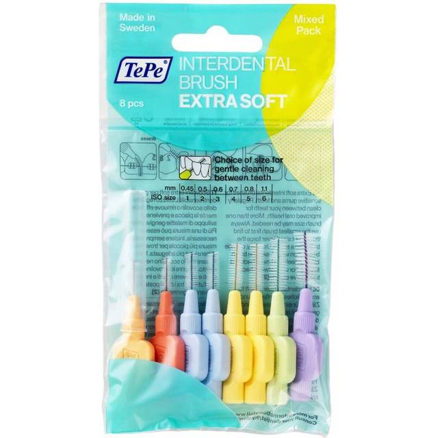 TePe Extra Soft Mellanrumsborstar Mix 6 st.
