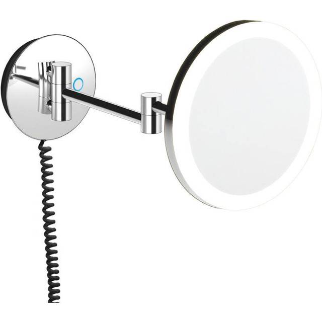 Cosmic Wall Magnifying Mirror Shaving Mirror Vanity Mirror With Adjustable Led Light Chrome Essentials (LED)(X5)(4.5W 100-240V)