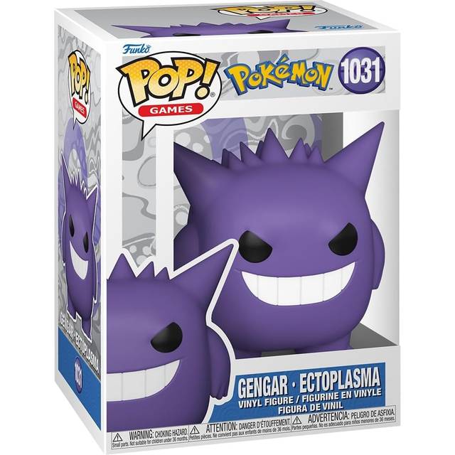 Funko Pop: Pokemon - Gengar #1031 - Games Vinyl Figure 9cm