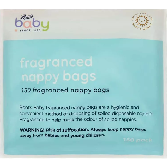 Boots Baby fragranced nappy bags 150s